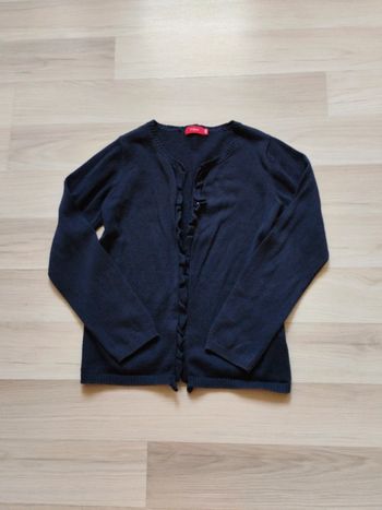 Gilet fin bleu marine