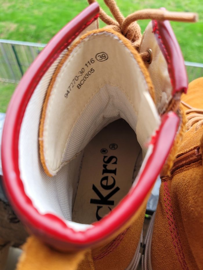 bottine kickers t39  (35e) - photo numéro 7