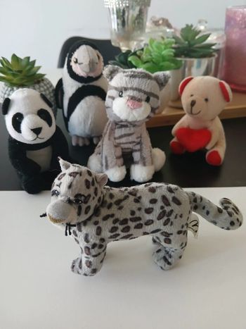 Lot péluches animaux 🌿🎁