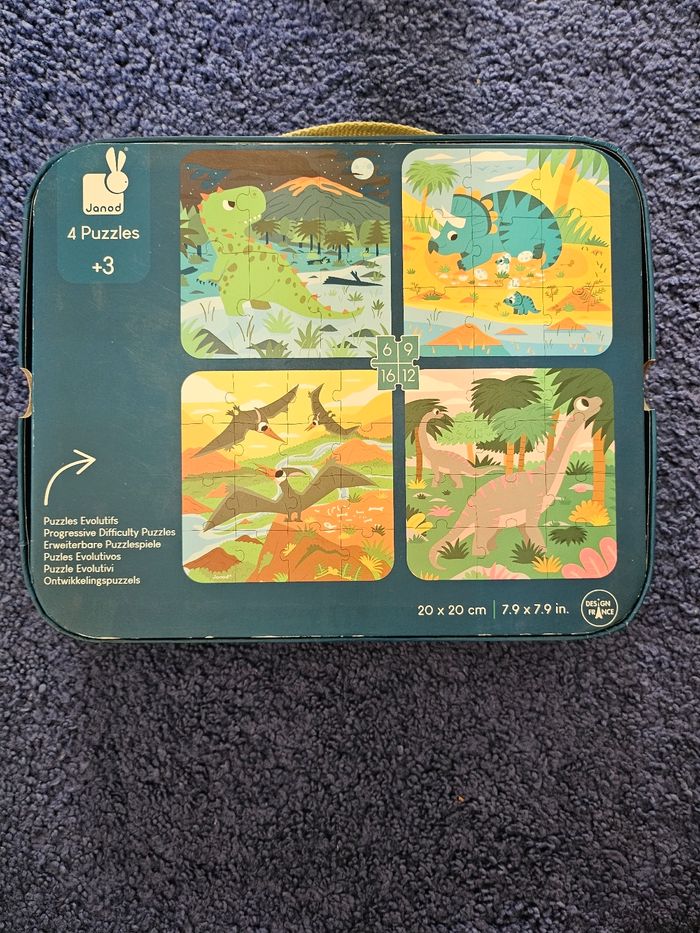 Puzzle dinosaure janod - photo numéro 6