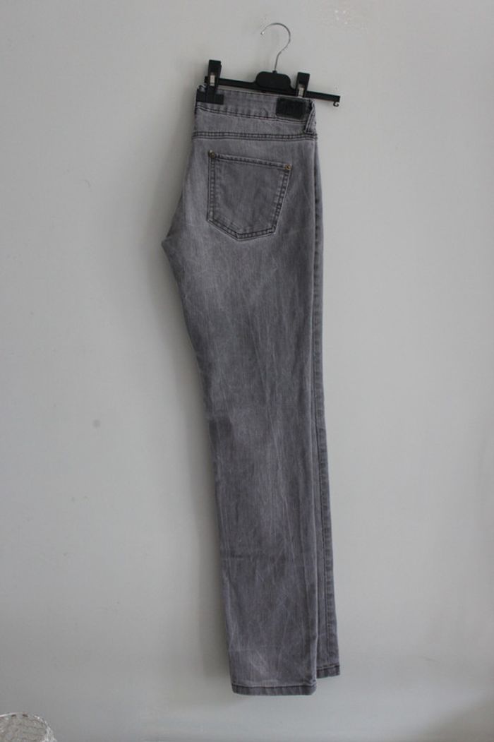 Jean slim Mango gris 38 - photo numéro 5