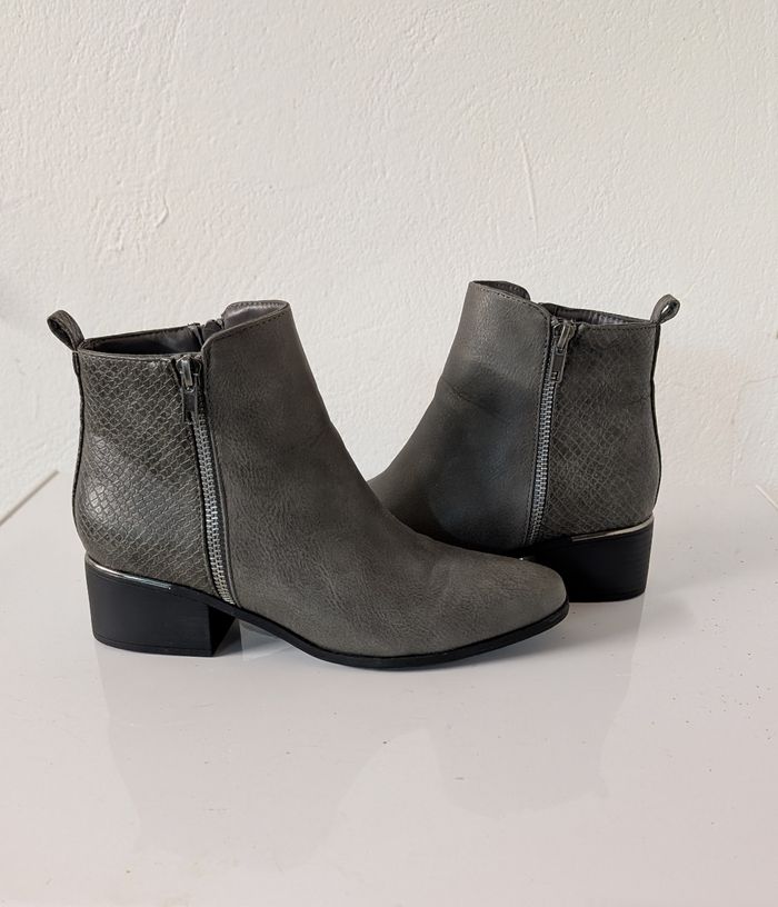 Bottines grises T37 - photo numéro 4