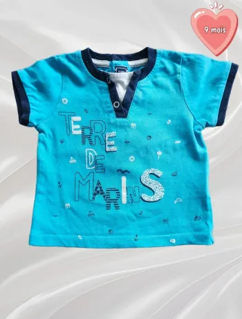 T-shirt garçon 9 mois