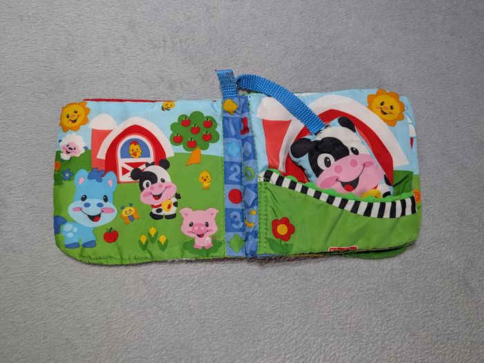 Livre tissu - Animaux de la ferme - photo numéro 4