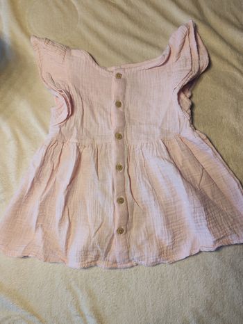 Robe en gaze de coton 