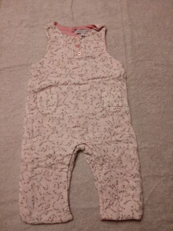 Salopette Natalys 3 mois (réf perso F-B39)(familleac72)