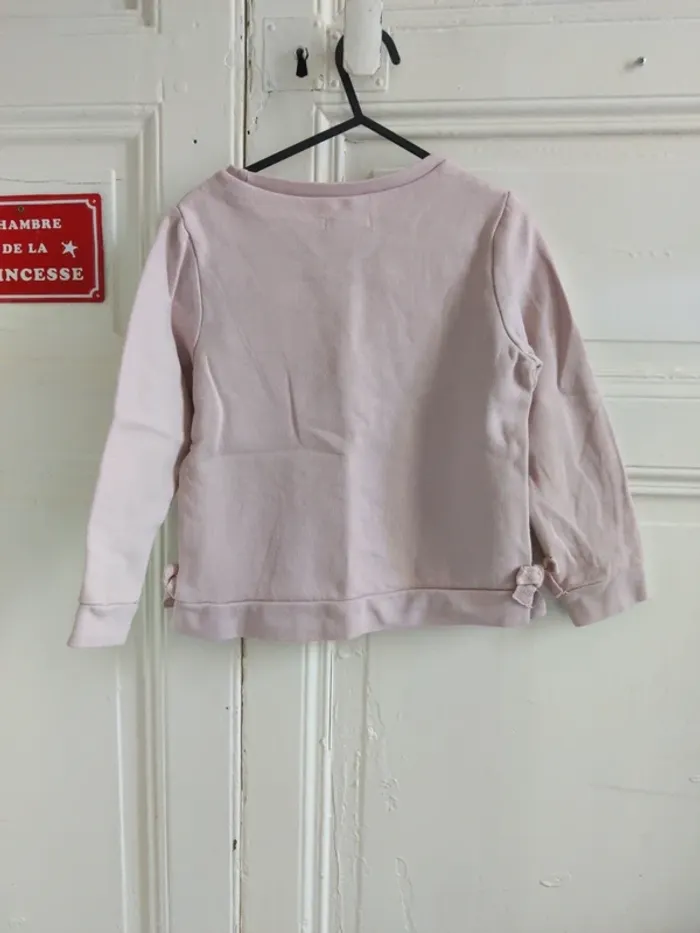 Sweat rose vertbaudet 5 ans - photo numéro 5