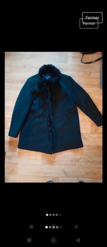 Manteau chic noir 46/48
