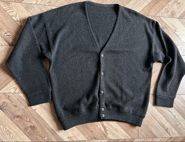 🏷️ Gilet Cardigan Anthracite - Coupe Confort - Très Bon État - photo numéro 4