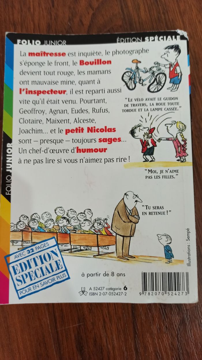 Lot livres enfants petit Nicolas animaux dragon - photo numéro 4