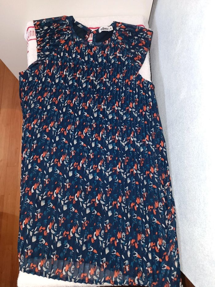 Robe sans manche doublée Gémo 5 ans