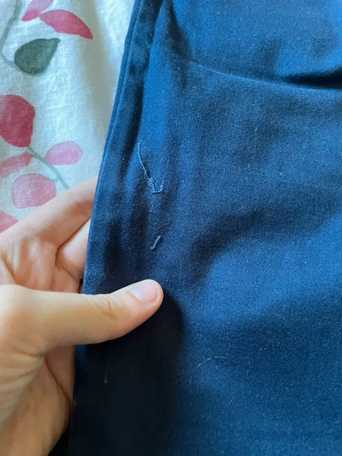 Pantalon Jean Tregging bleu foncée Cyrillus - photo numéro 4