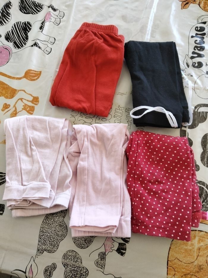 Lot de 5 leggings