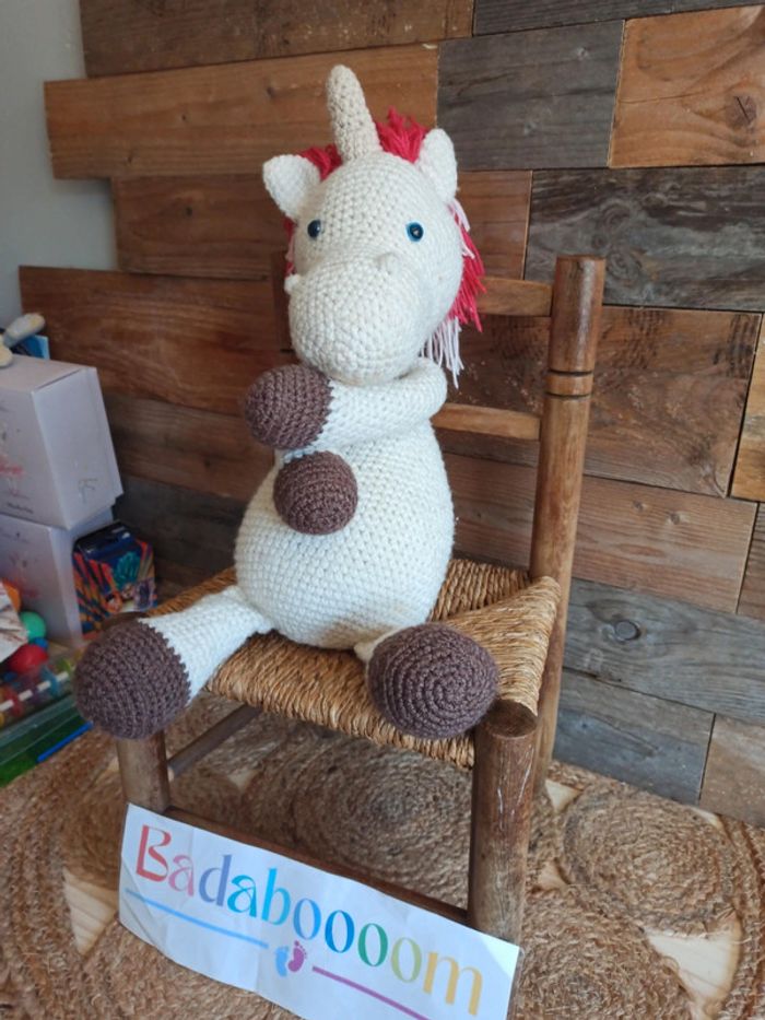 peluche Licorne crochet tbe - photo numéro 2