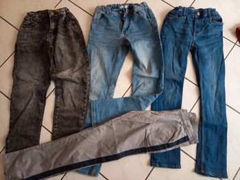 Lot jeans et pantalon habillé zara tao 12 ans