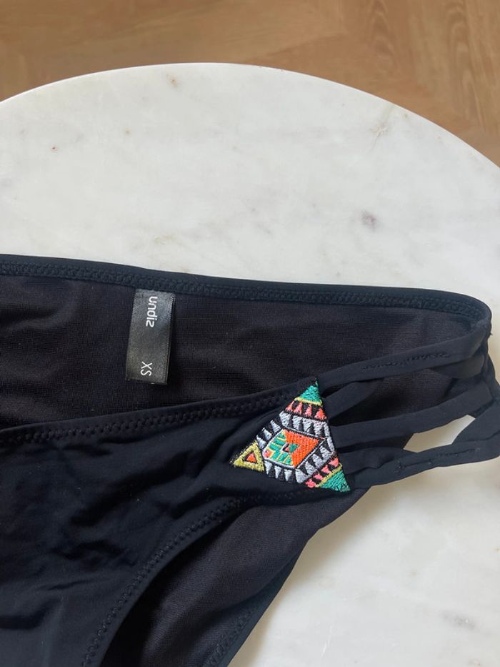Maillot de bain noir à motifs Undiz - photo numéro 3