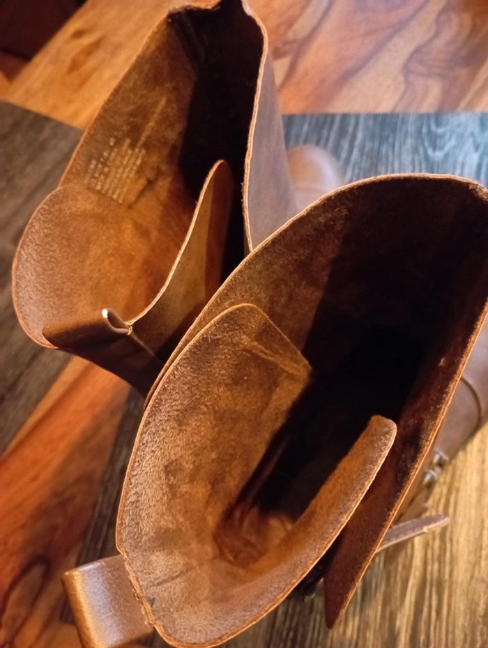 Botte mi-hautes style camarguaise - photo numéro 5