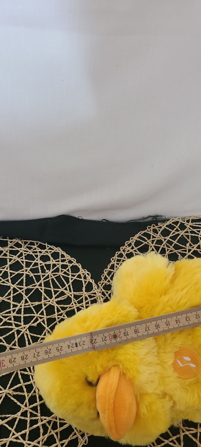 Peluche Poussin jaune orange Sonore Gipsy - photo numéro 2