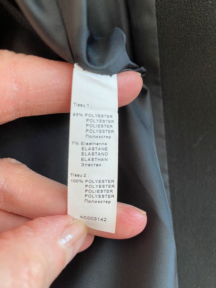 Veste noire 34 noté 36 charlott’ - photo numéro 6