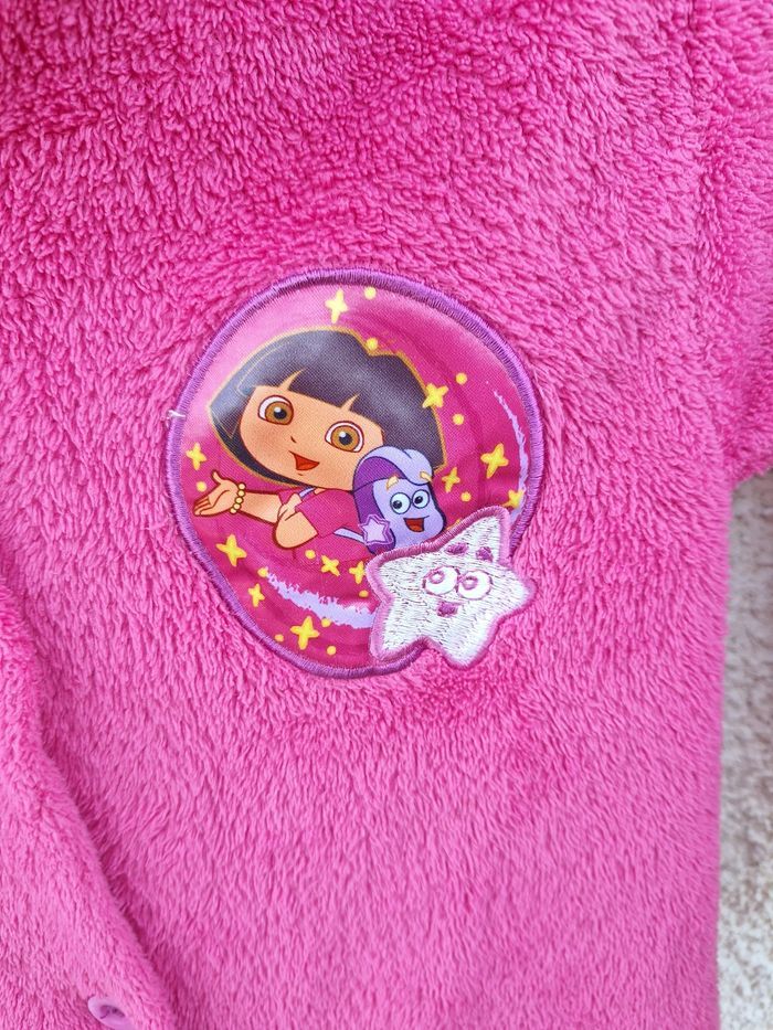 👚 Robe de chambre Dora l'exploratrice 8 ans - photo numéro 3
