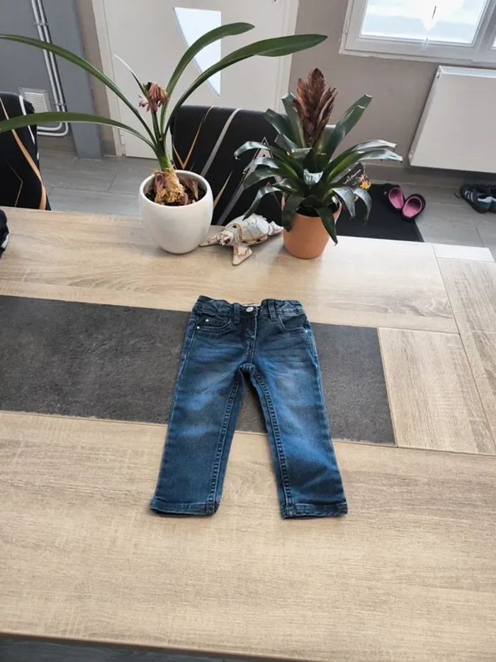 Pantalon jean slim fit garçon 18 mois Lupilu
