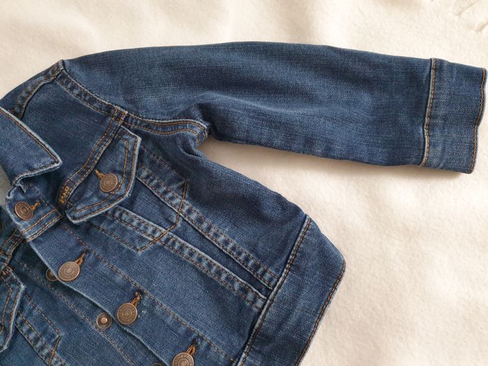 Veste en jean denim brut - T2A - Polo Ralph Lauren - photo numéro 6