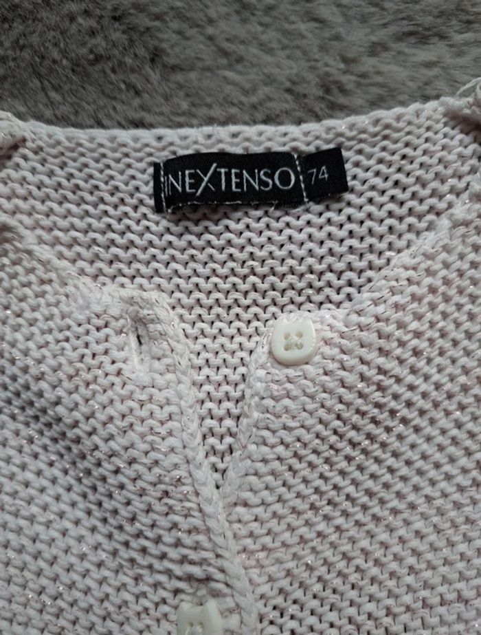 Gilet rose 9 mois - photo numéro 3