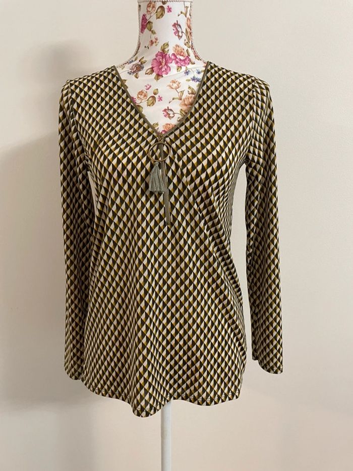 Blouse Riu damier