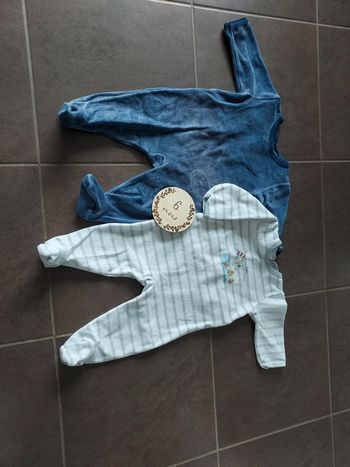 2 pyjamas petit bateau