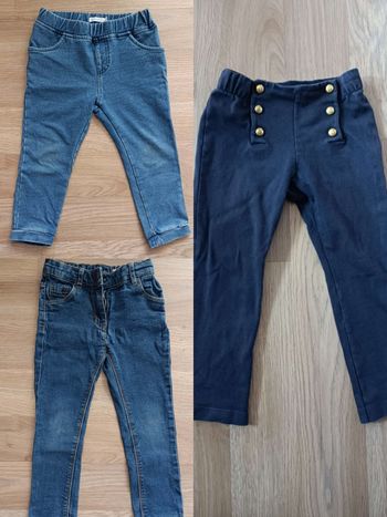 Lot pantalons 2/3 ans