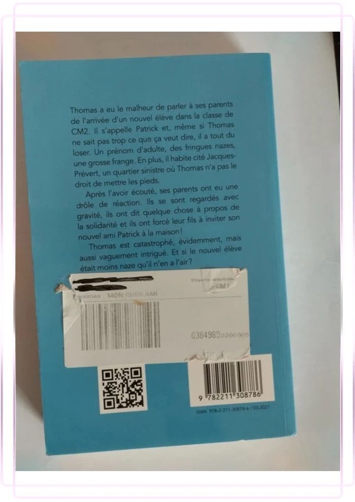 📖 Livre : Mon Cher Ami - Luc Blanvillain 📖 - photo numéro 2