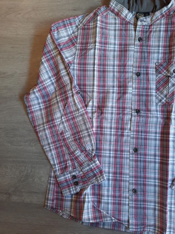 Chemise manches longues à capuche fille 12 ans - photo numéro 3