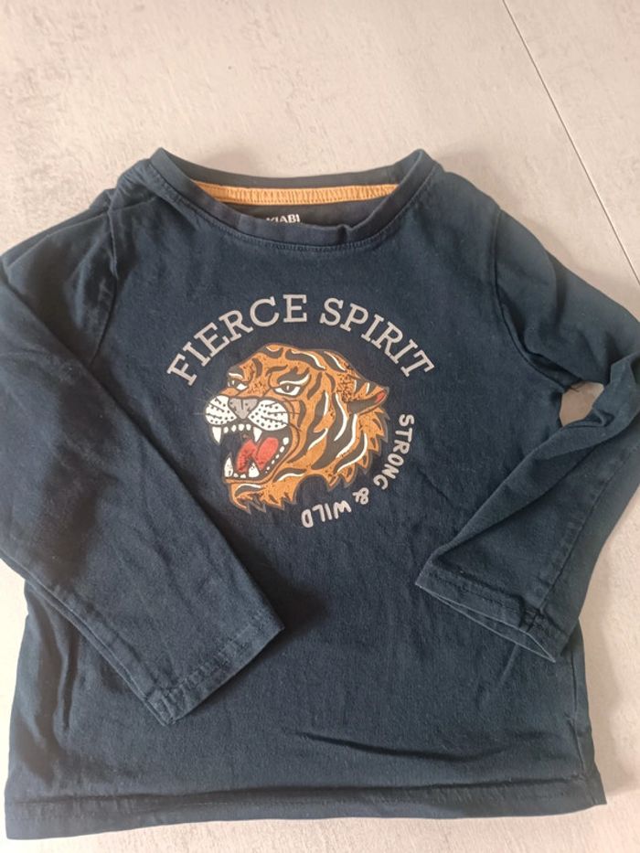 Tee shirt manches longues Kiabi 3 ans