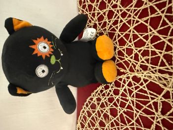 peluche chat  d'Halloween