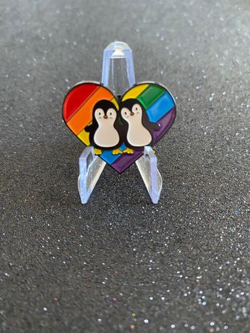 Pin's Coeur/Pingouin