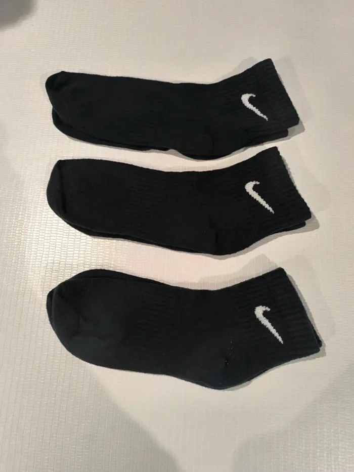3 paires de chaussettes Nike T44