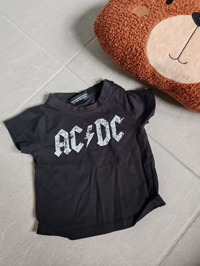 T-shirt AC DC rock 6m