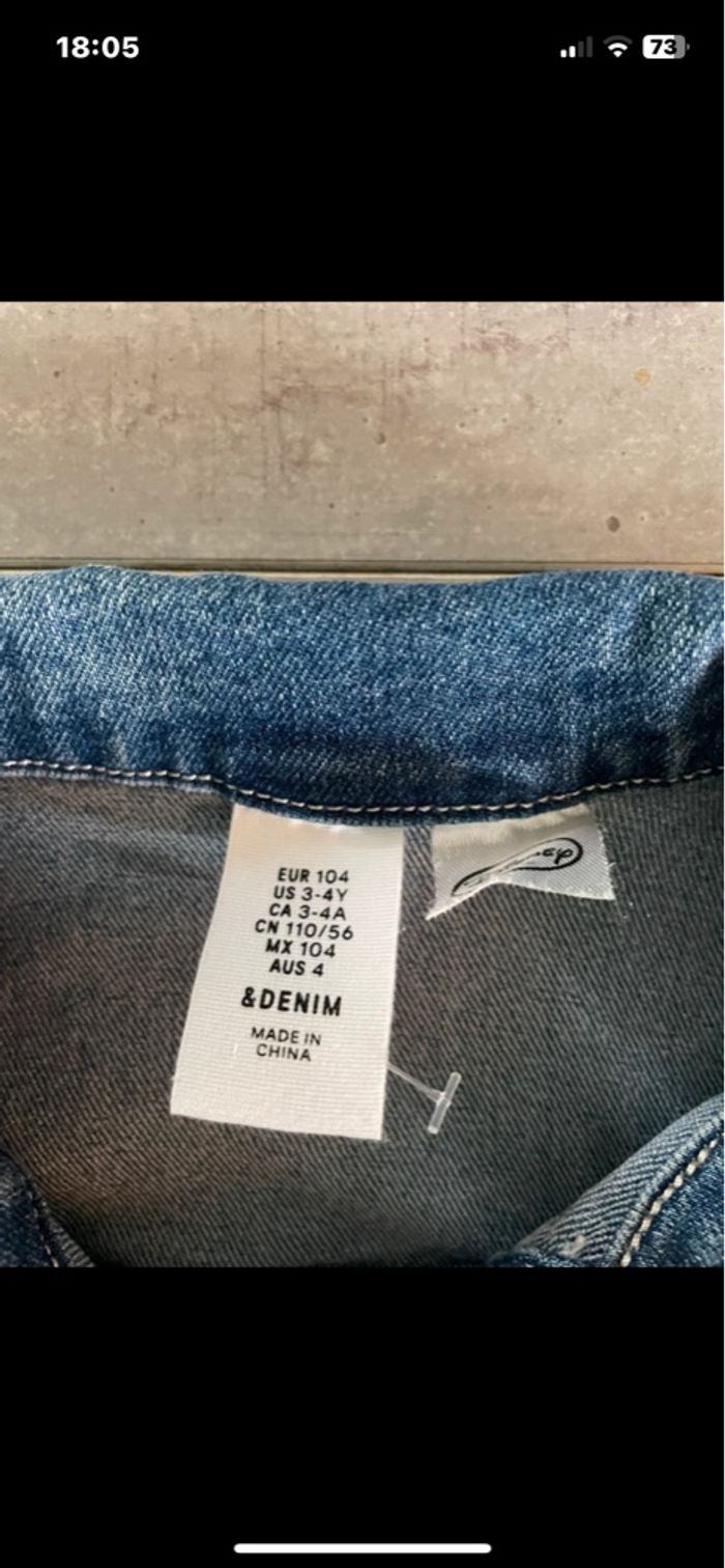 Veste jean 4 ans - photo numéro 5