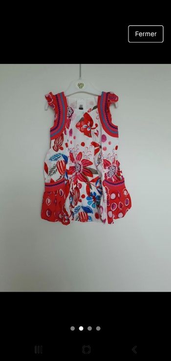 Robe sans manche 2 ans catimini