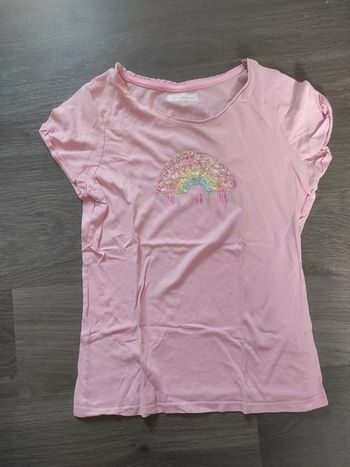 Tee-shirt manches courtes fille 12 ans