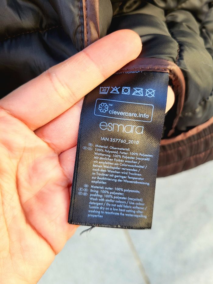 Doudoune légère marron Esmara - photo numéro 5
