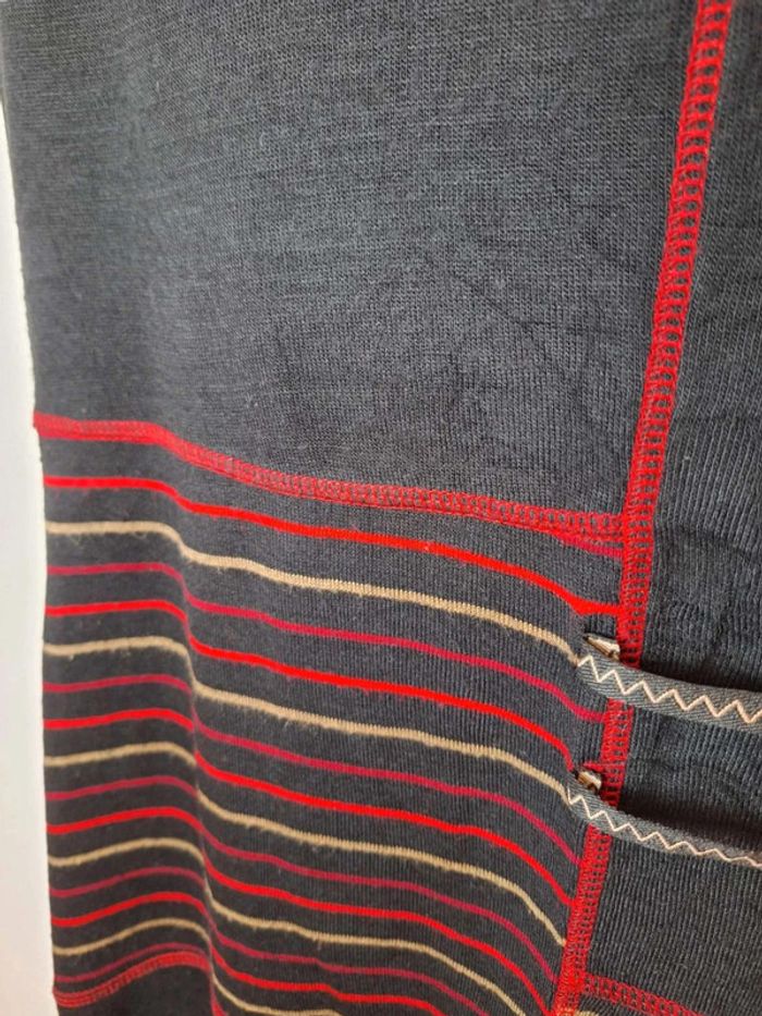 Robe  asymétrique sans  manche noire femme  taille 2 - photo numéro 2