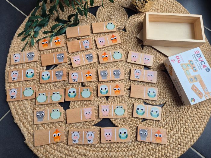 Jeu de domino bois - photo numéro 2