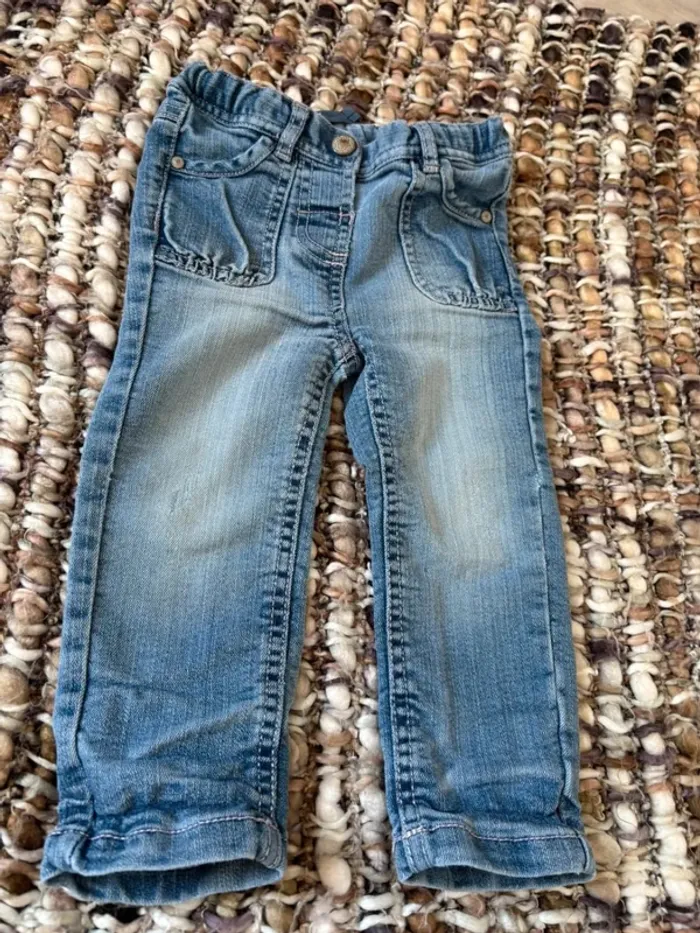 Jean bébé fille tape à l’œil 18 mois