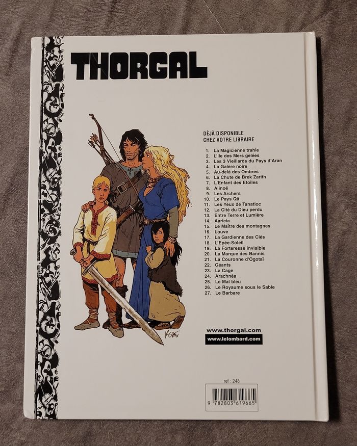 Thorgal. Le Pays Qâ. Tome 10. Van Hamme, Rosinski - photo numéro 5