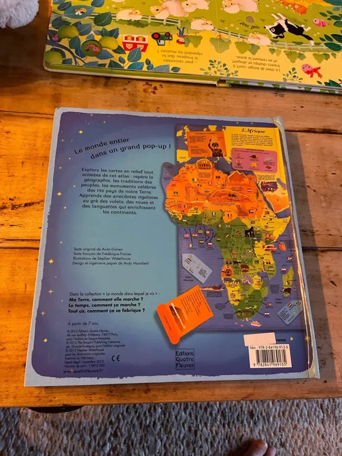 Livre mon premier atlas animé - photo numéro 2