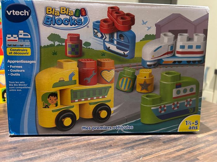 Mes premiers véhicules Bla bla blocks VTech - photo numéro 2