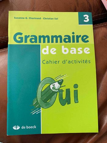 Grammaire de base - Cahier d'activités 3
