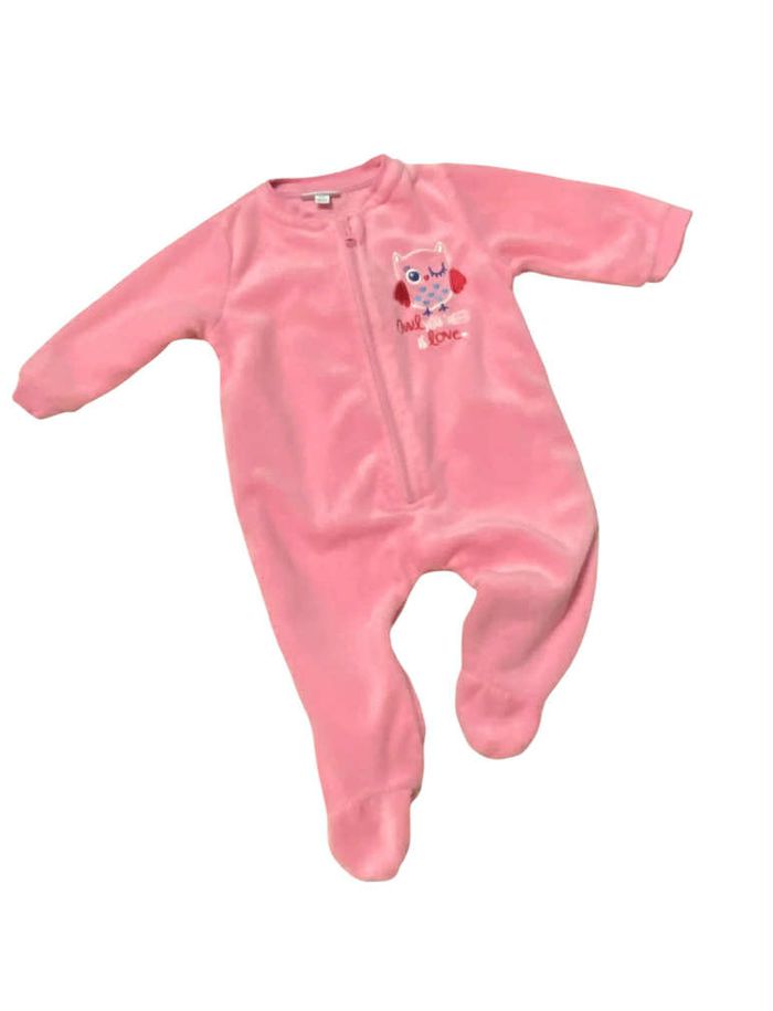 Pyjama velours rose - photo numéro 2