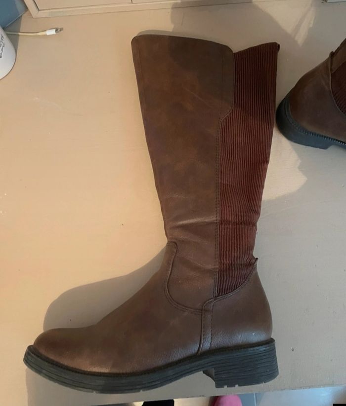 Bottes marron JANA - photo numéro 2